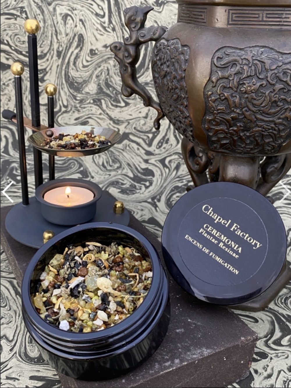 Chapel Factory Ceremonial Encens de Fumigation Kit